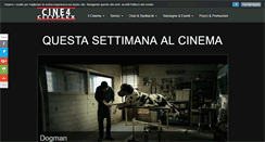 Desktop Screenshot of cinequattro.com